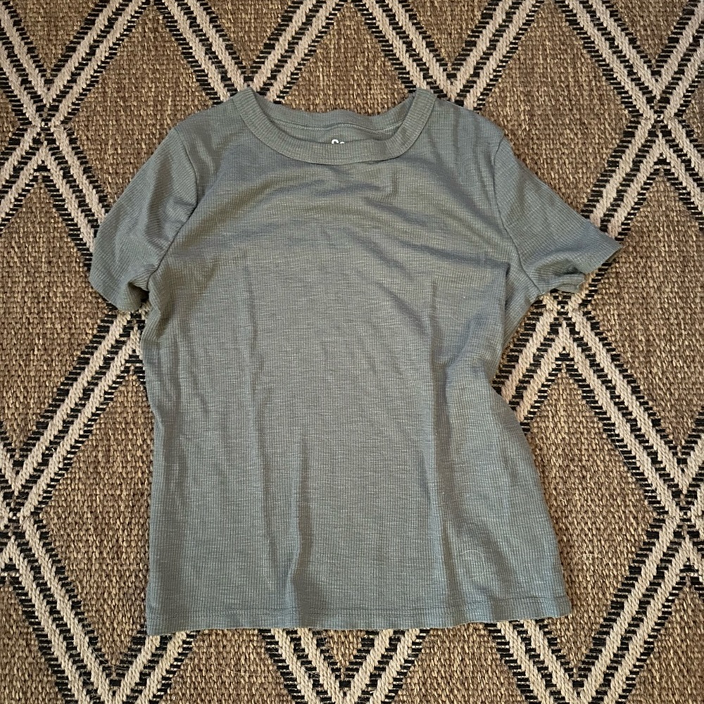 Sage Green SO Short Sleeve Tee